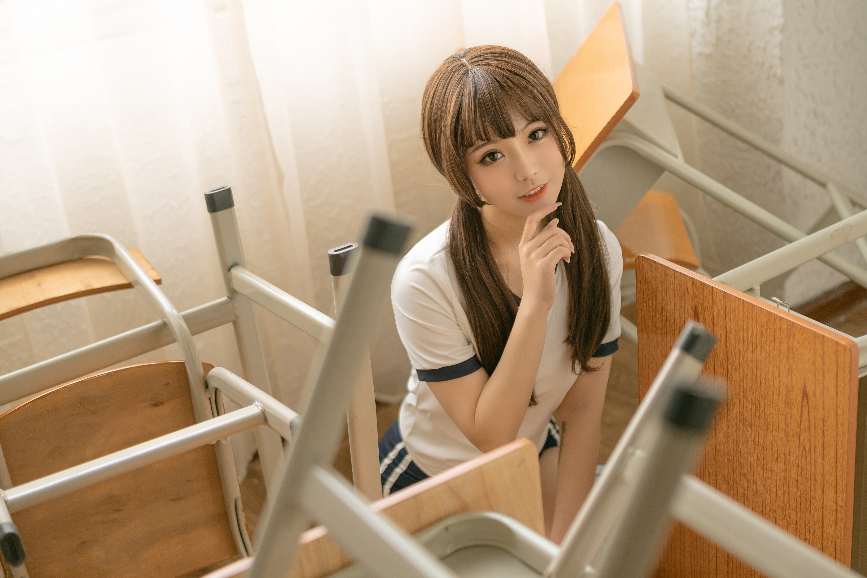 图片[1]-桃良阿宅 – NO.039 体操服 [31P]-XikXak